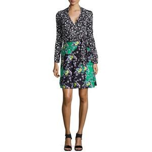 DVF Diane von Furstenberg AMELIANNA Vineyard Vines Garden Wrap Dress 10